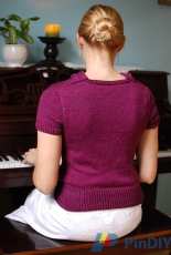 Knitty, Spring + Summer 2017-Recital Top by Jennifer Swetland-Free