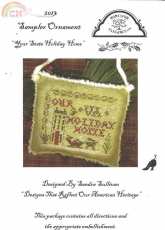 Homespun Elegance 13SP Sampler Ornament 2013 Your State Holiday Home