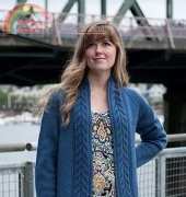 Chic Knits-Edin Caedigan by Bonne Marie Burns