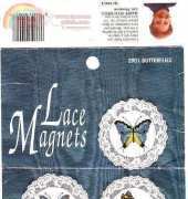 Designs for the Needle 2901 - Lace Magnets (Butterflies)