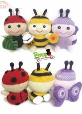 Knitted bugs