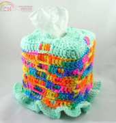 Just Plain Fun - JPF Crochet Club - Julie A Bolduc - Simple Boutique Tissue Cover