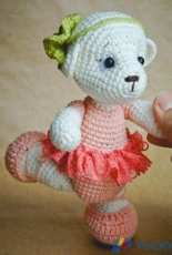 Gorobchyk - Lyubov PonomarenkoHM - Teddy Ballet Dancer Crochet Pattern - free - Translated
