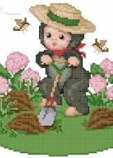 Ellen Maurer Stroh EMS Animal Babies - Mole Baby PCS
