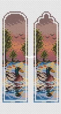 At Sunset Bookmark by Tatyana Ledentsova