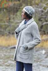 Norrland Beanie and Mittens by Sara Burch