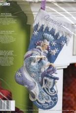 Bucilla 86109 Snow Queen Felt Stocking