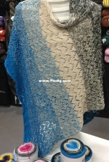 Chevron Poncho by Cindy Abernethy-FrEe
