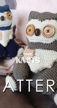 Complicated Knots - Kylie Slee - Owlbear Stuffie
