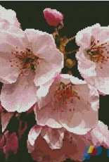 Artecy Cross Stitch - Cherry Blossom Flower
