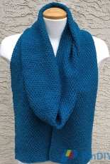 Mediterranean Blue Scarf by Mouton Rouge-Free
