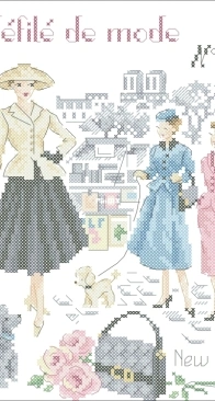 Les Brodeuses Parisiennes LBP - Défilé de mode n°20 - New Look - XSD