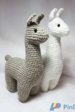 Kamidake- Julie Chen - Llama Amigurumi