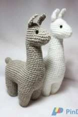 Kamidake- Julie Chen - Llama Amigurumi