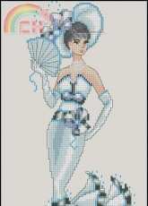 Cross Stitching Art CSA-36 Audrey, My Fair Lady