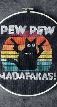 Pew Pew Madafakas! by Oh Wow Stitch from Maybe Swearing Will Help PCS + XSD