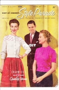 Coats & Clark O.N.T. Book No. 506, Knit and Crochet Style Parade