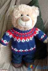 Shiny Sherlock -John Watson Bear Christmas Jumper  - free