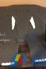 Dana Dees Crochet Boutique - Dana Draves -  Bulky Elephant Blanket for Two