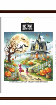 Instant Cross Stitch - Spring Halloween