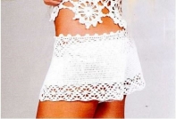 The Posh Crochet - Olga Antonova - Crochet Lace Shorts