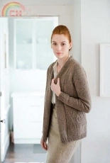 Cedarwood Cardigan by Alicia Plummer /Wool People Vol. 8