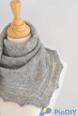 Lazy Daisy Shawlette Notes by Orange Flower Yarn-Free
