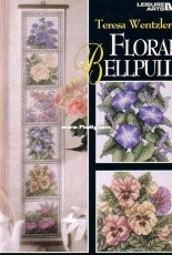 Leisure Arts 3039 Floral Bellpull by Teresa Wentzler PCS