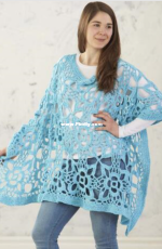 Willow Yarns - W00294 - Big Skies Poncho - Free