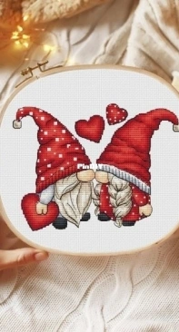 MiAxStitch - Gnomes in Love XSD