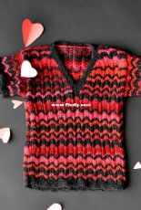 Zig to the Zag Tee by Amy Gunderson