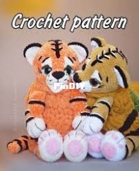 Varezhka Handmade - Julia Bazhina - Tiger Yuji Pajamas Bag - Russian