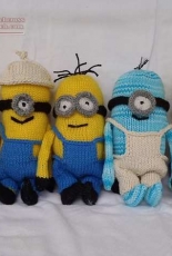 Stanas Critters Etc-Knitting Pattern for Minions by Stana D.S-Free