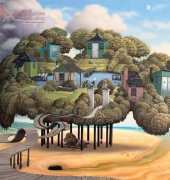HAEDJY1626 Low Tide - Jacek Yerka