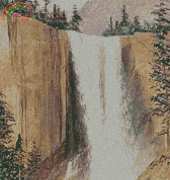 Artecy Yosemite Falls by Albert Bierstadt