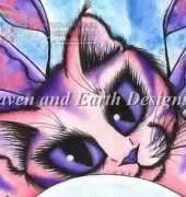 HAED HAECHQS 461 QS Bubble Fairy Kitten Face by Carrie Hawks
