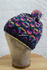 Psychedelic Sheep Hat + Cowl by Quinn Reverendo-Free