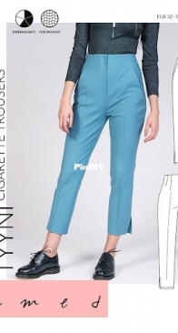 Named Clothing - Tyyni Cigarette Trousers - English