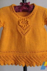 Lacy Sweater by Zoë Mellor from Adorable Knits for Tiny Tots-Free