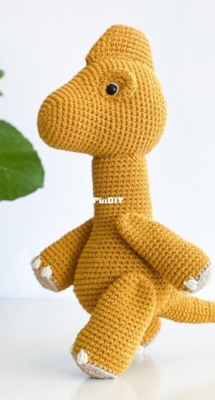 Handmade by Halime - Halime Özel - The Dinosaur Collection: Brachiosaurus - Brachio Lee