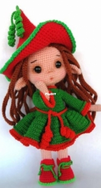 Elena Kadulina - Елена Кадулина - Gnome Elya - Гномка Эля - Russian