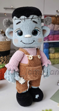 Little Lamb Ami / Thread Tutorial - Lyubov Lagutenok - Little Frankie - English