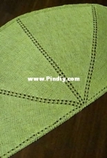 Half-Circle Shawl by Jennifer Jones-Free