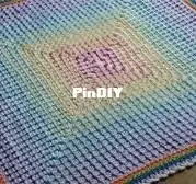 The Crochet Crowd - Jeanne Steinhilber - Rainbow Blanket