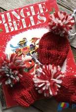 Tiny Christmas Hat Ornament by Debi Hassler-Free