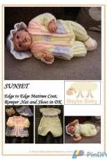 Sunset Baby Outfit by maybebaby designs