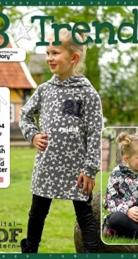 B-Trendy no.1026  - Girls Tunic Dory - Dutch
