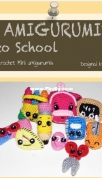 Sueños Blanditos - Gretel Crespo - Back to School Mini Amigurumis English and Spanish