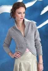 Silver Jacket by Sian Brown Knitwear Design - Free