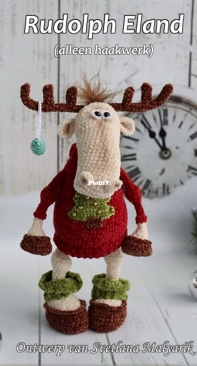 Svetlana Toys Shop - Svetlana Malyarik - Rudolph Elk - Rudolph Eland - Dutch